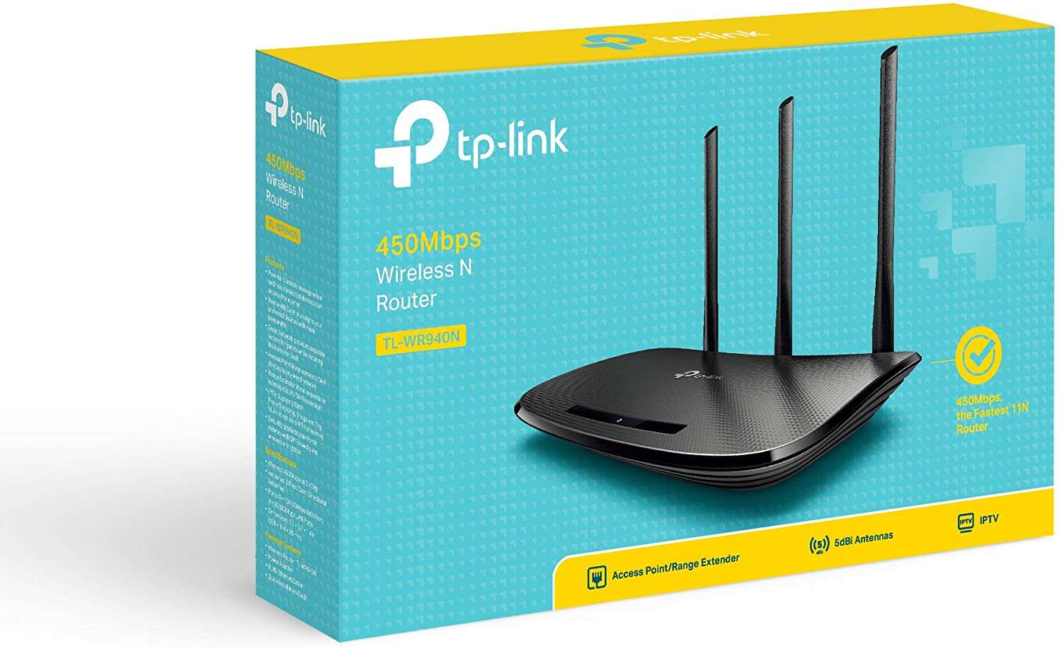 How to Setup the TP-link 450Mbps Wireless N Router as an Extender