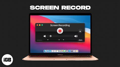 how to screen record on laptop