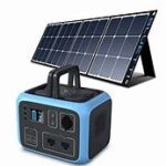 BLUETTI EB55 Portable Power Station with Solar Panel