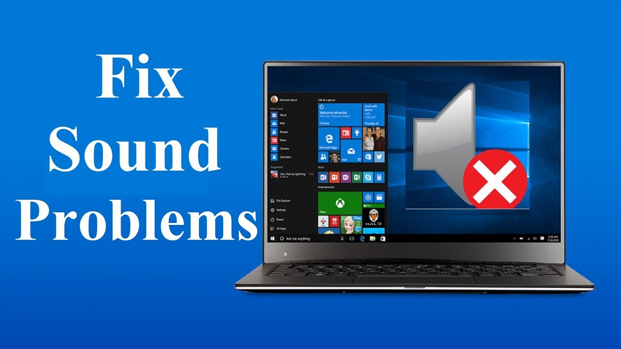 Laptop Sound Problems